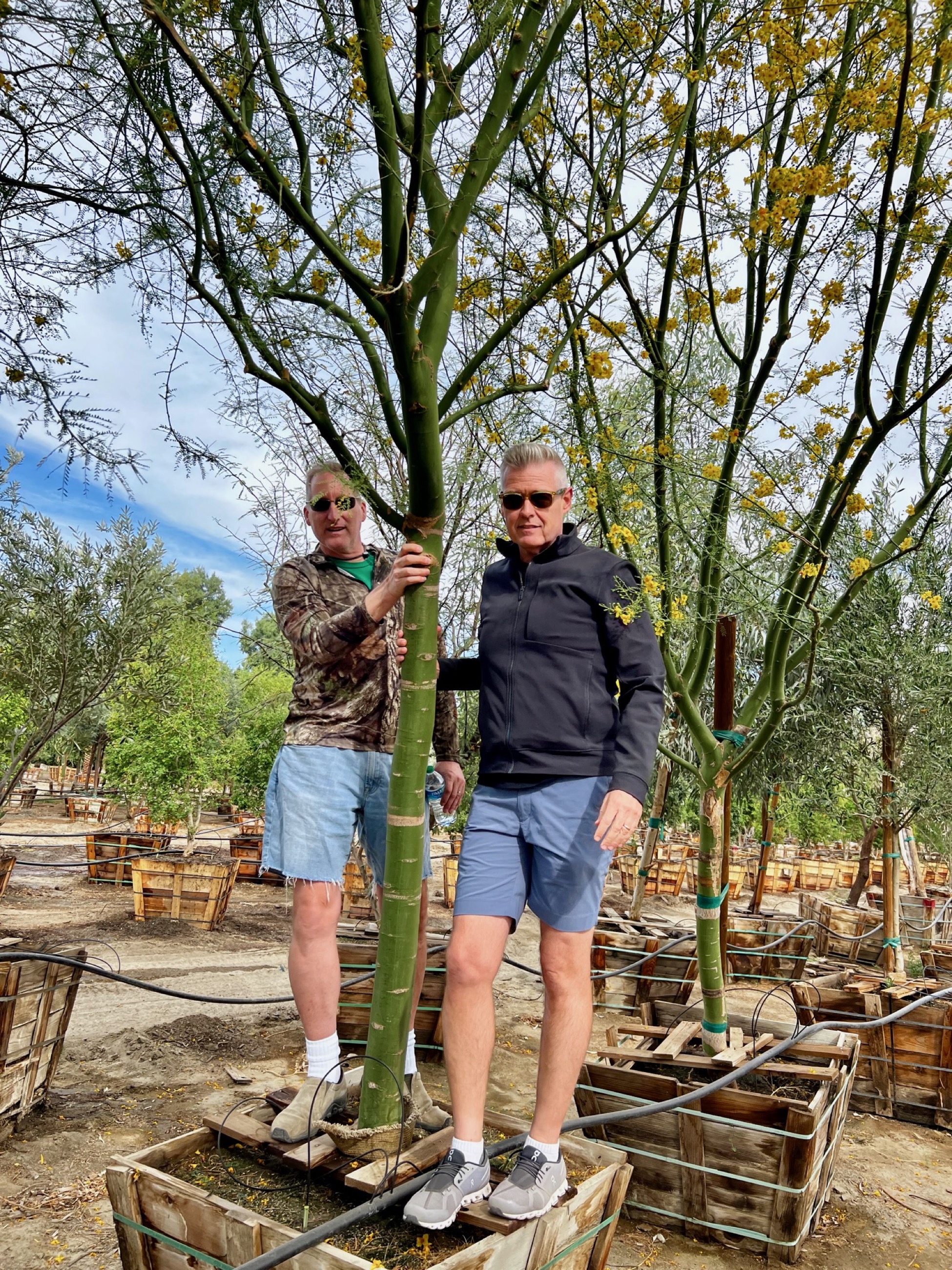 Dan & Curt for scale/