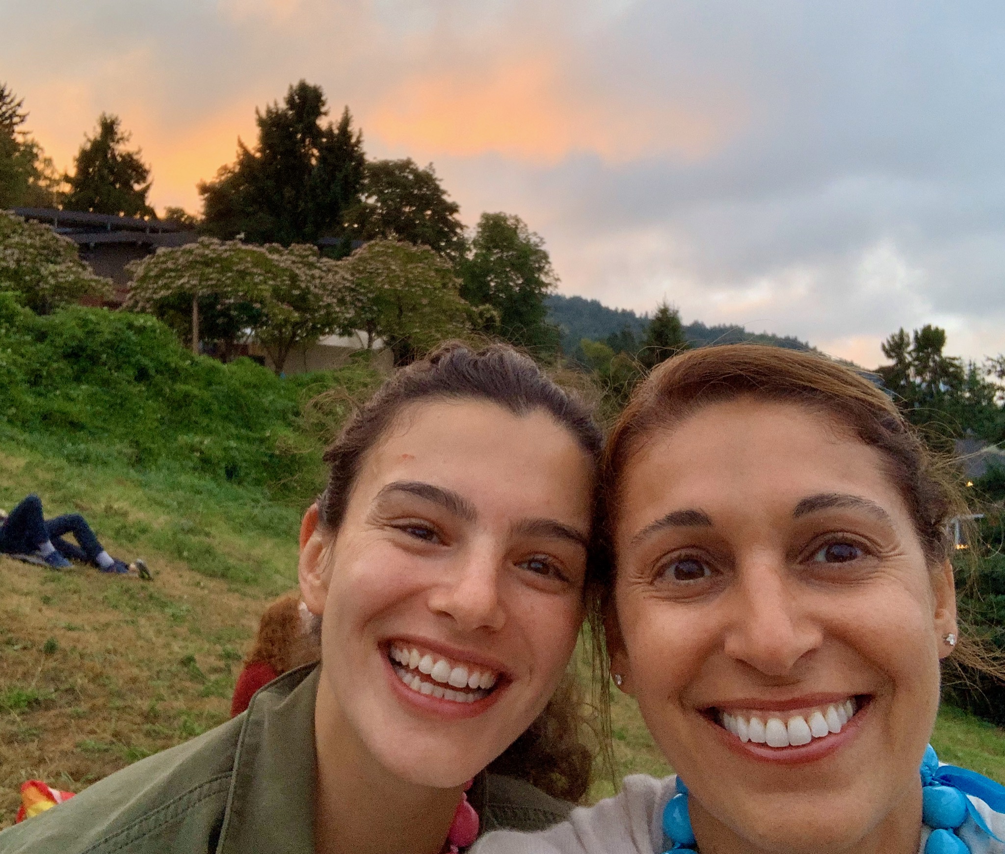 At Chapman Elementary School waiting for sunset and the swifts/1400 NW 27th Ave, Portland, OR 97210, USA