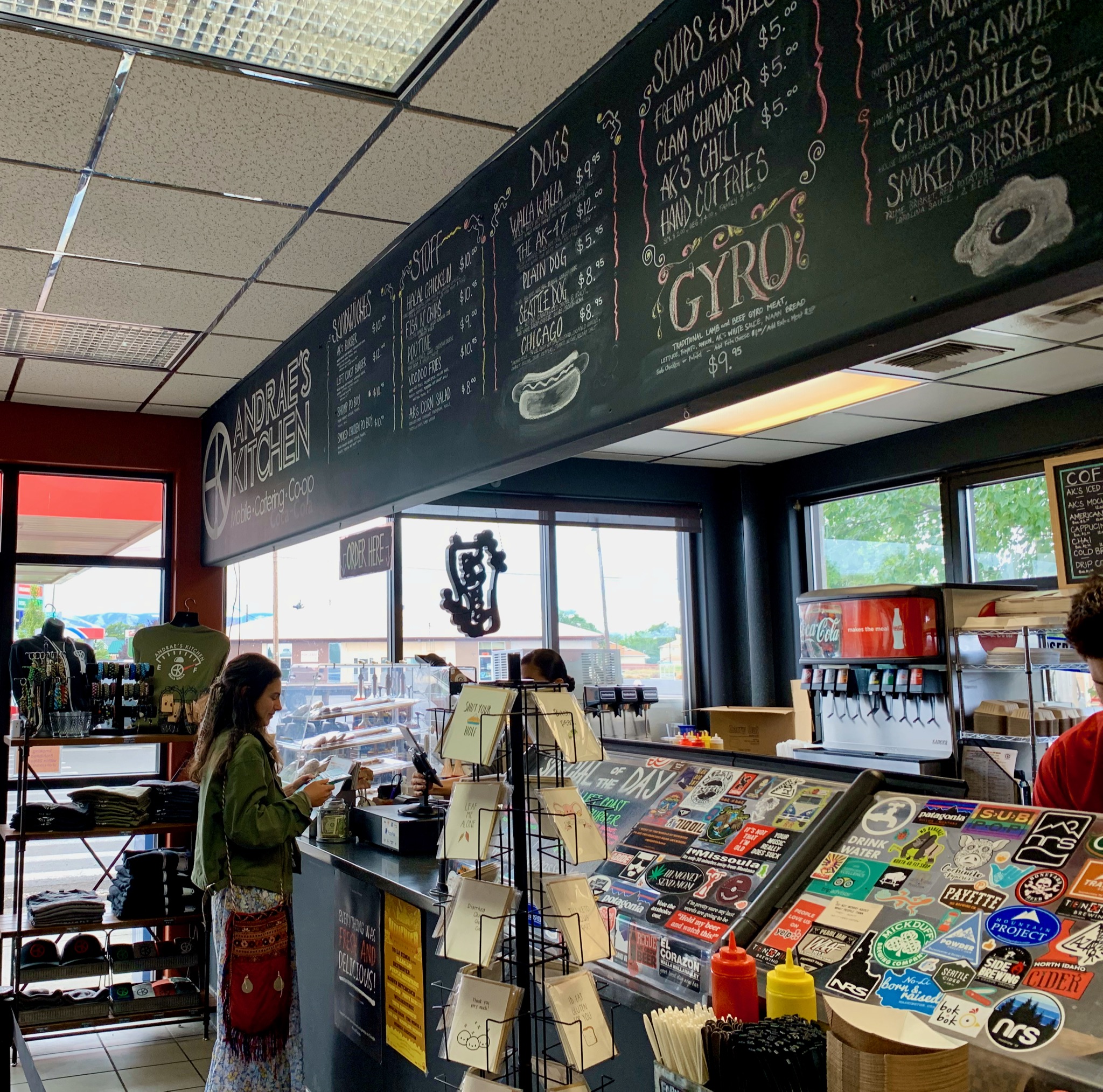 Putting in a hole-in-the-wall gas station diner/680 W Rose St, Walla Walla, WA 99362, USA