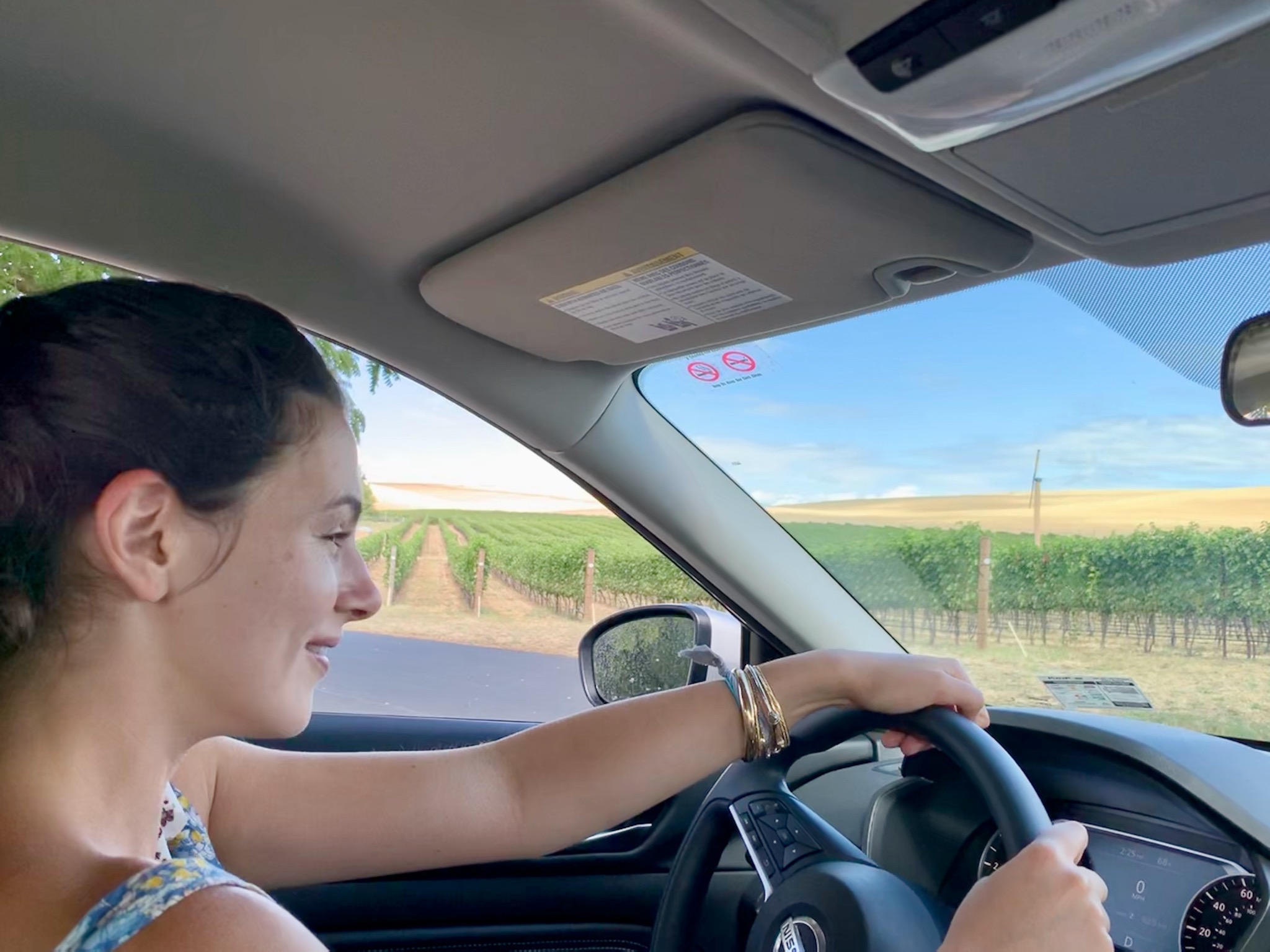 Oh nooooo... take cover everyone! Nicole is driving!/225 Vineyard Ln, Walla Walla, WA 99362, USA