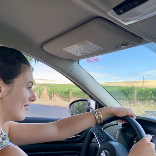 Oh nooooo... take cover everyone! Nicole is driving!/
		    225 Vineyard Ln, Walla Walla, WA 99362, USA
