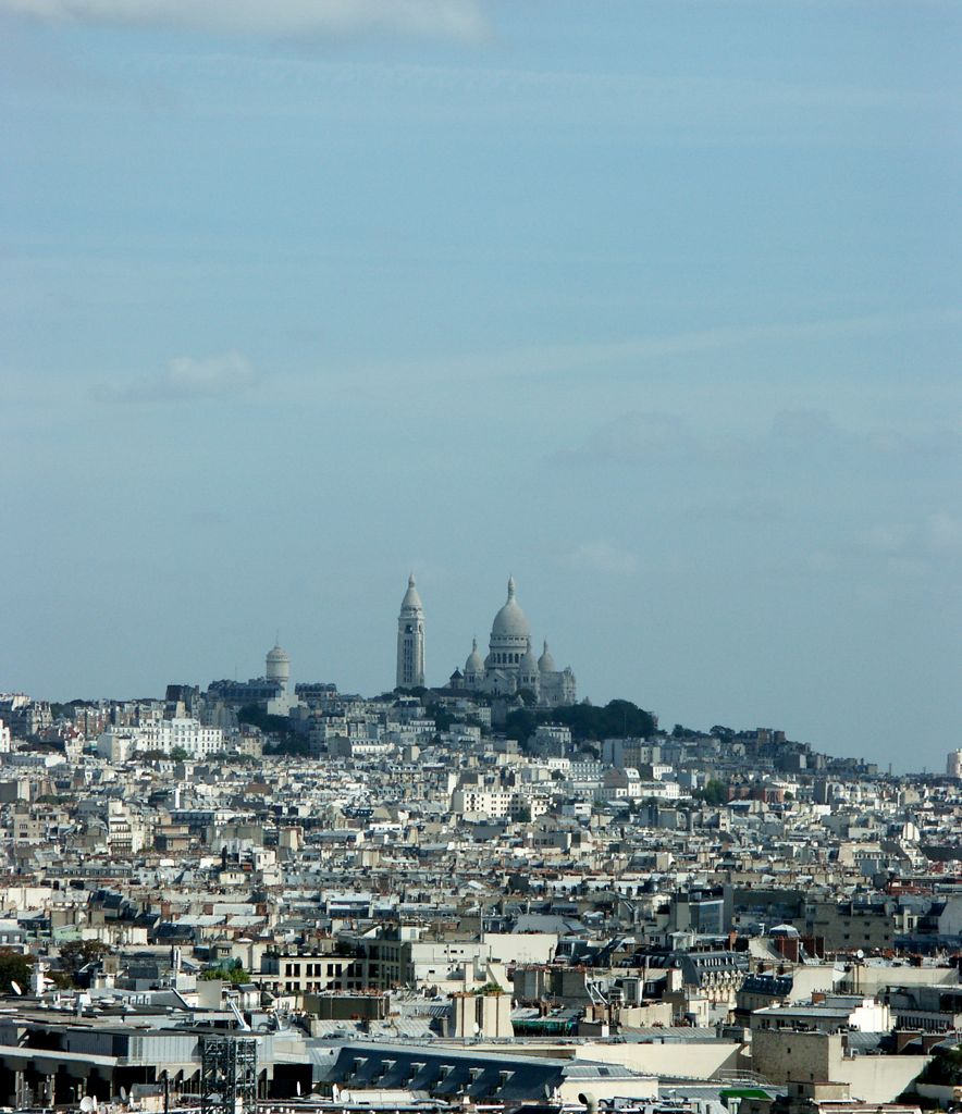 Montmartre from afar/
