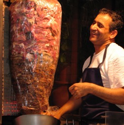The infamous sandwich shop in Quartier Latin/
		    