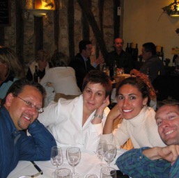 Dinner w/ Derek and Leslie/
		    
