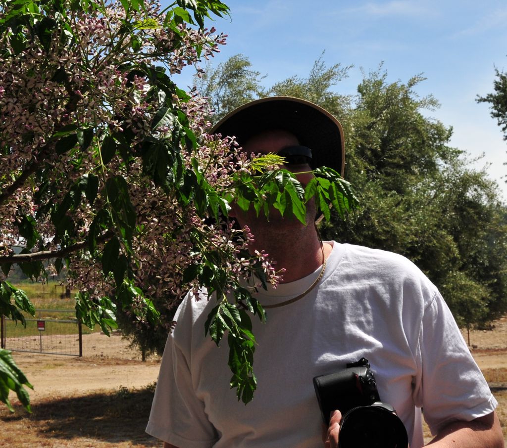 Dan doing a horrible job of hiding!/