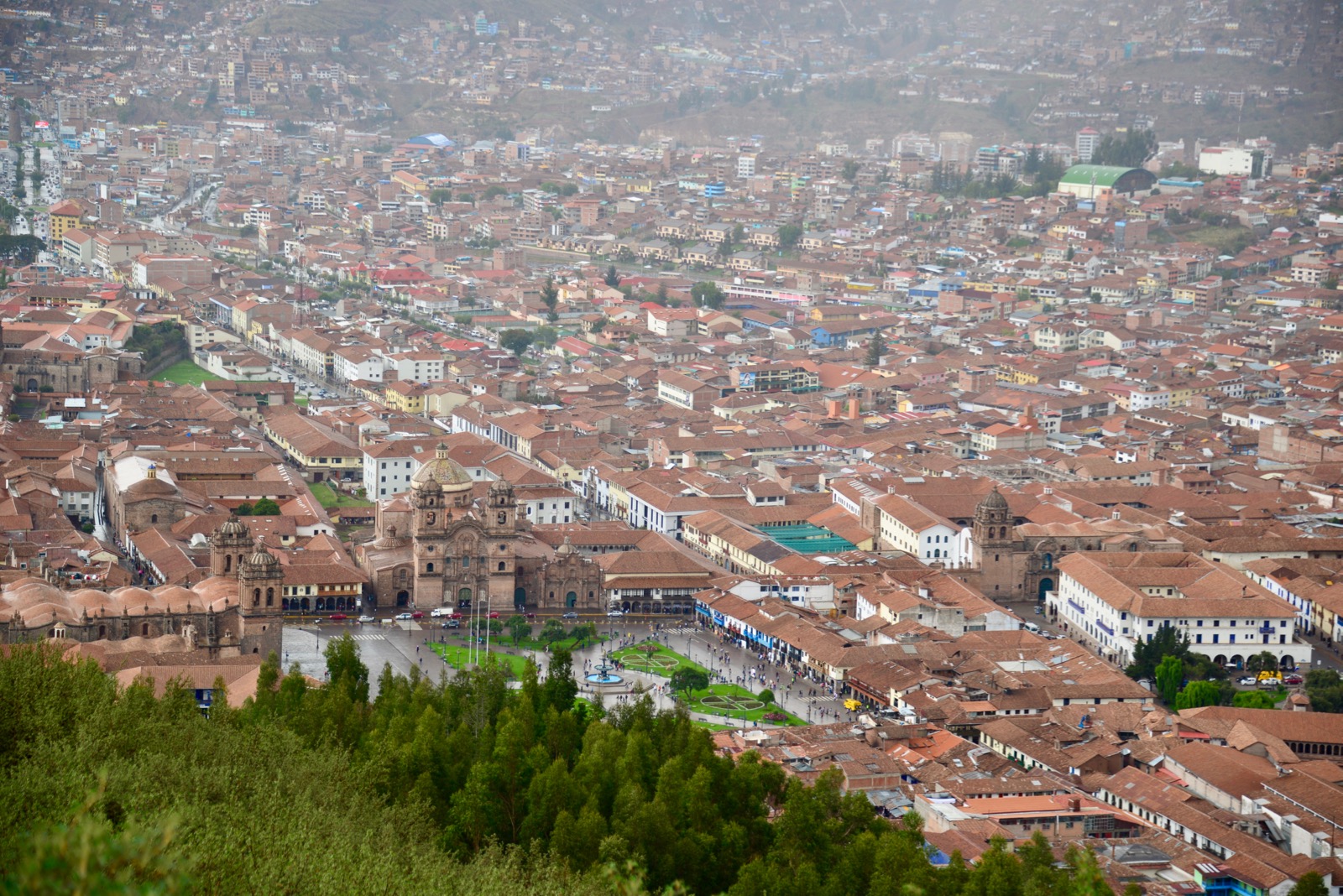 Cuzco... she is big!/