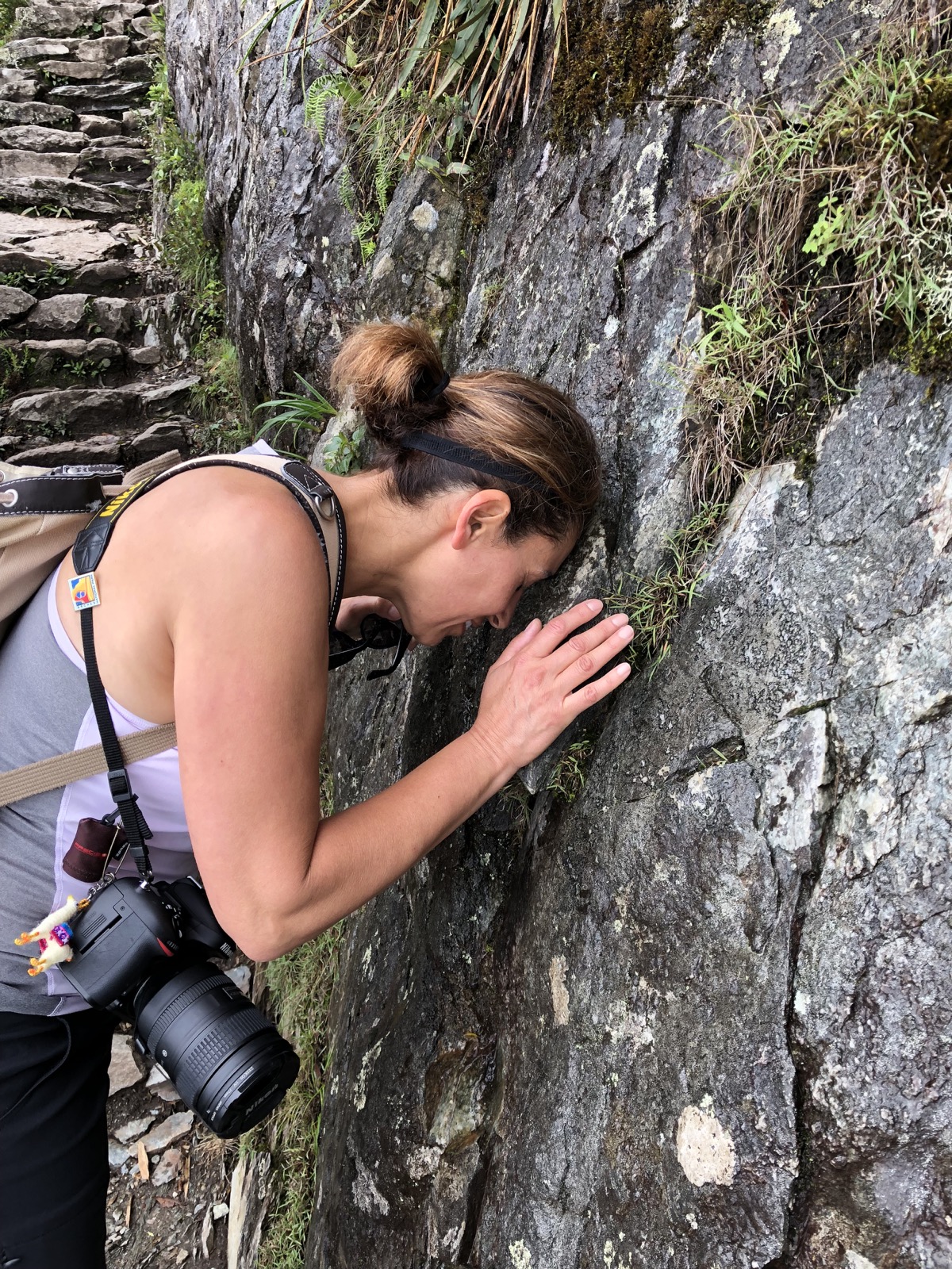 Oh rock gods, get us up to the top!/