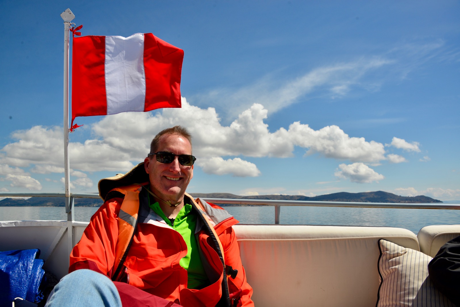 Heading out to the floating islands/