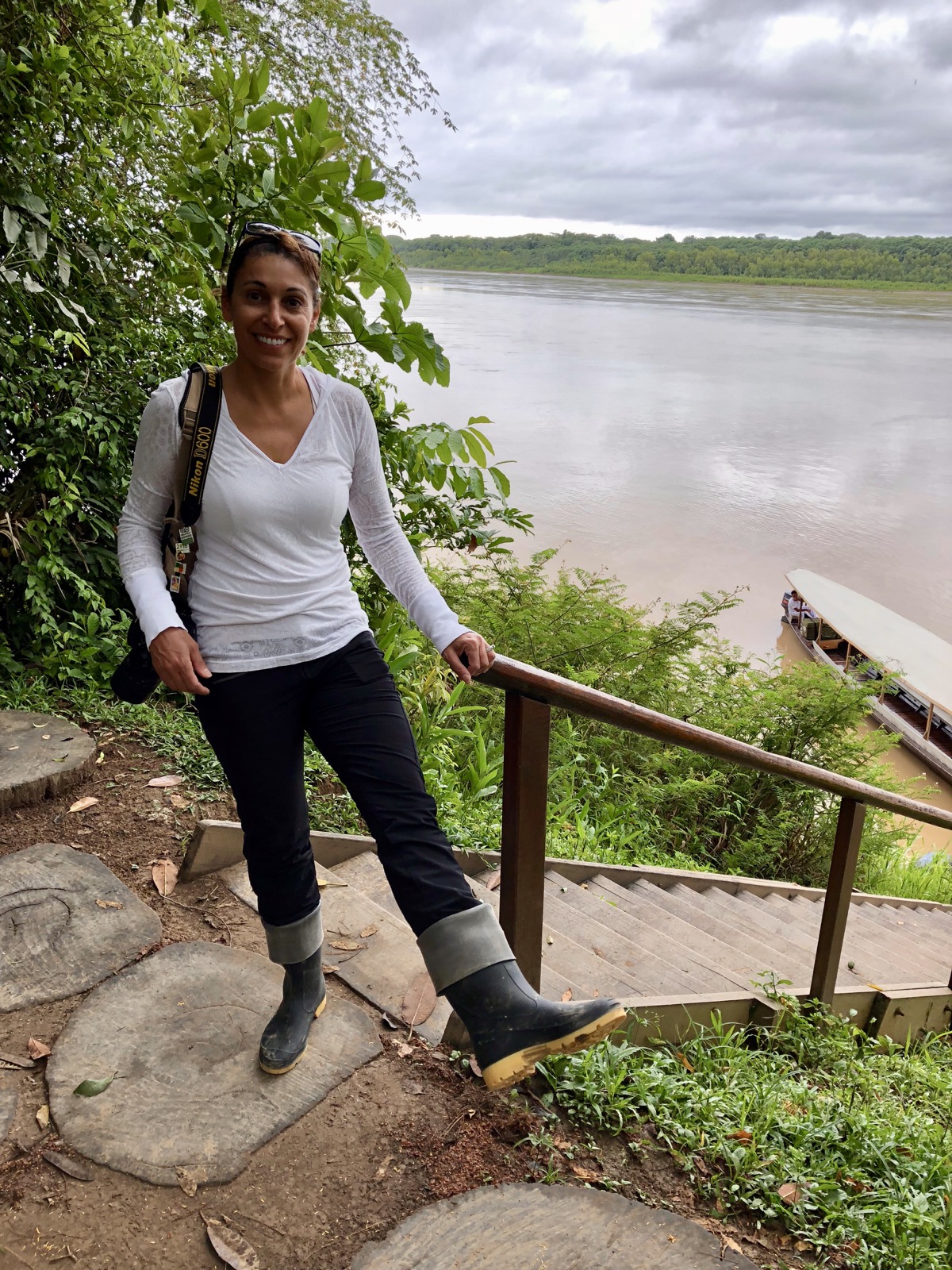 Prepared to tackle the mud/