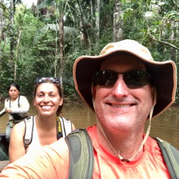 Canoeing to Lake Sandoval/
		    