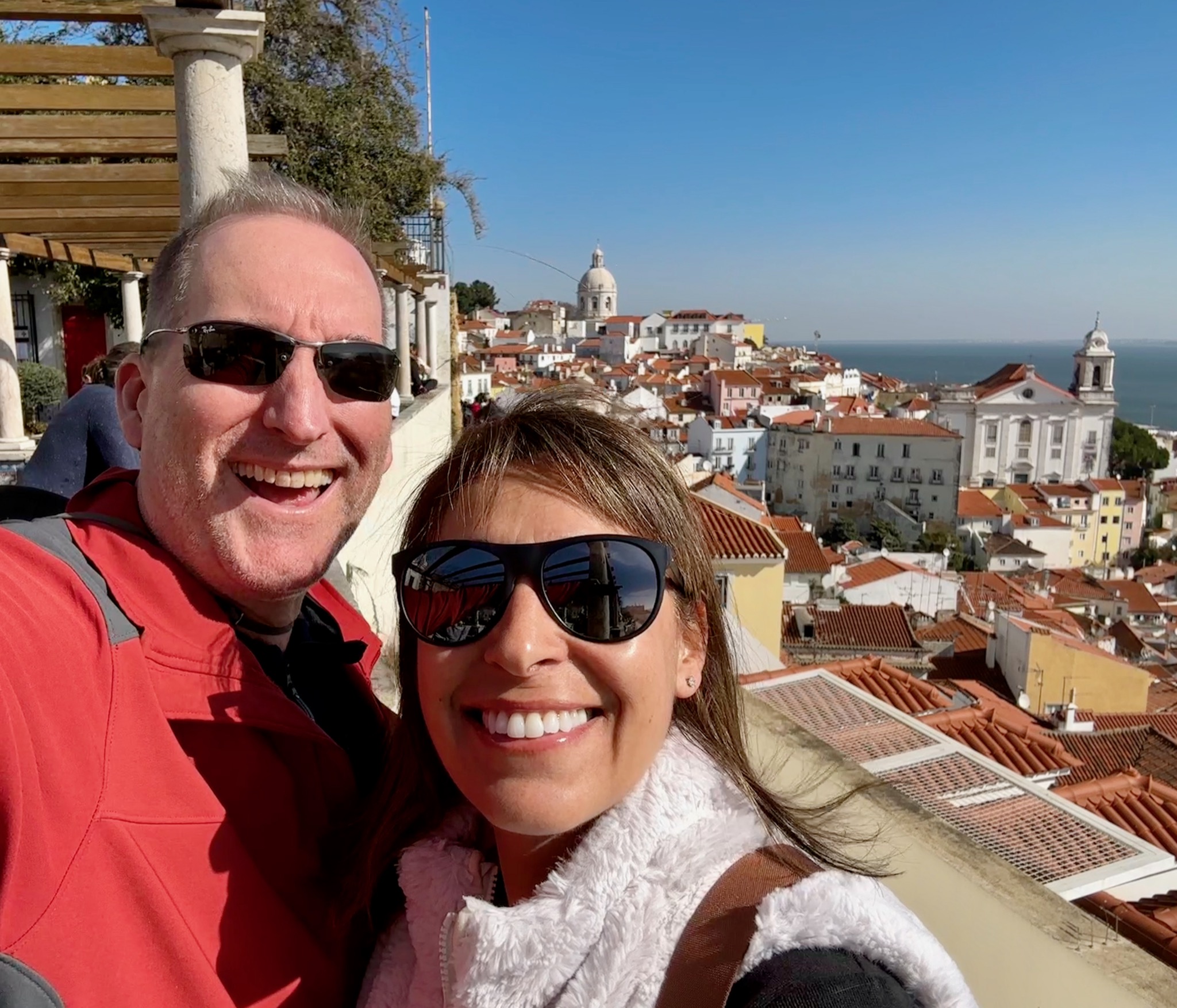 View from Miradouro de Santa Luzia/R. Norberto de Araújo 22A, 1100-126 Lisboa, Portugal