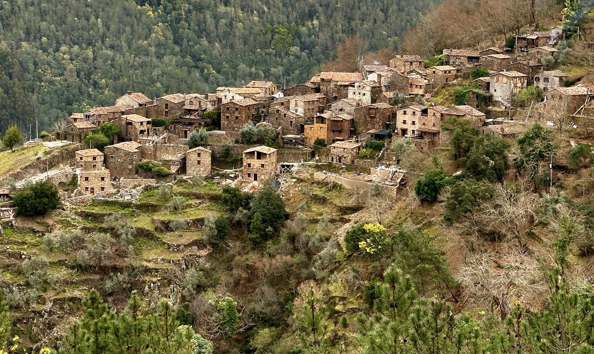 Fully restored village of Talasnal/