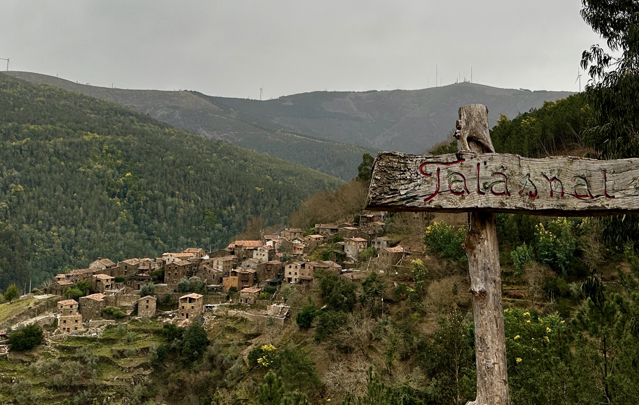 Fully restored village of Talasnal/