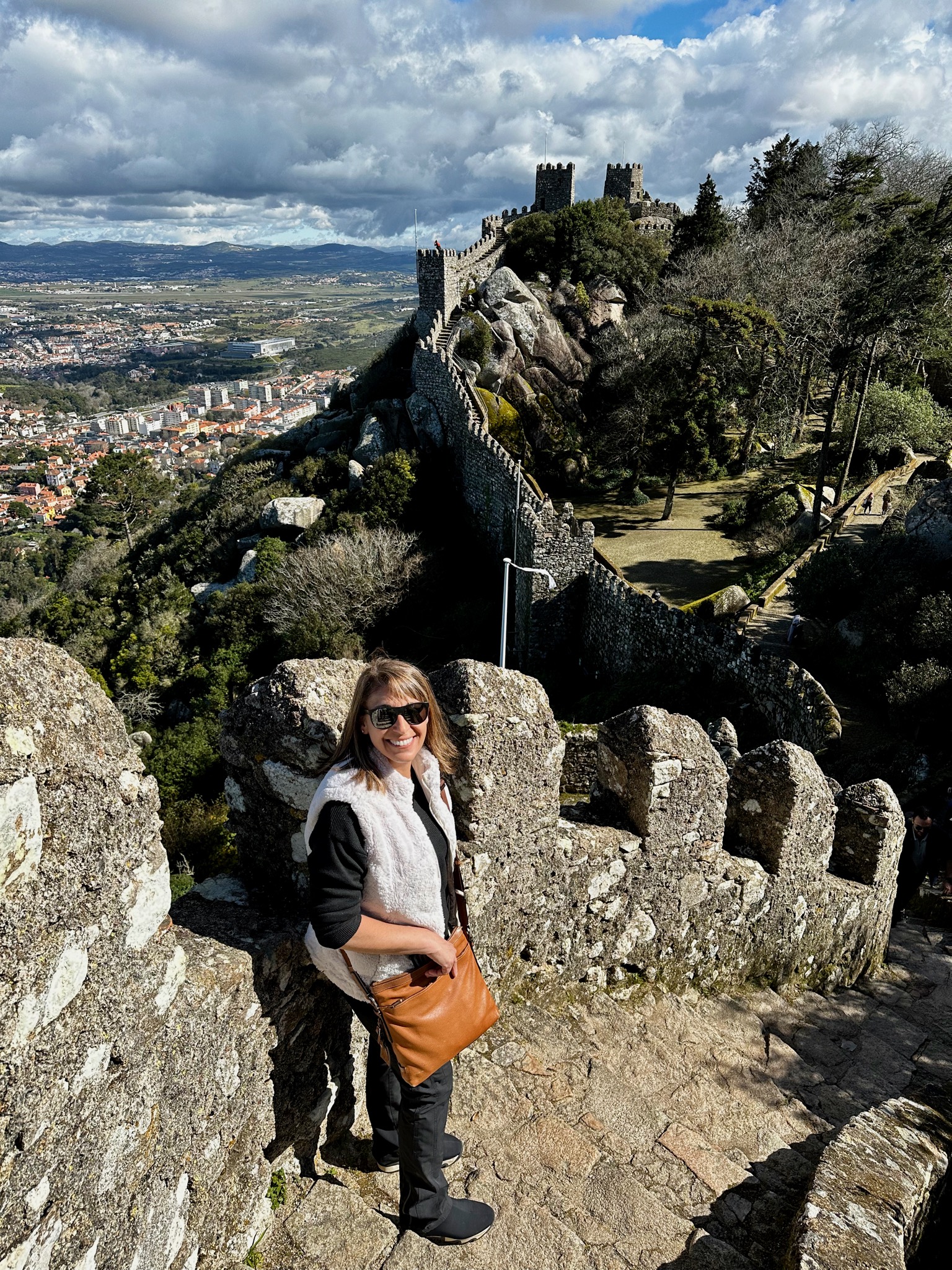 Castelo dos Mouros in Sintra-Cascais Nature Park/Estrada da Pena 14, 2710 Sintra, Portugal