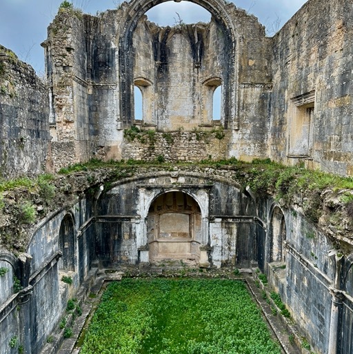 Castelo de Tomar: before the restorations/
		    Avenida Dr. Vieira Guimarães 1140, 2300 Tomar, Portugal