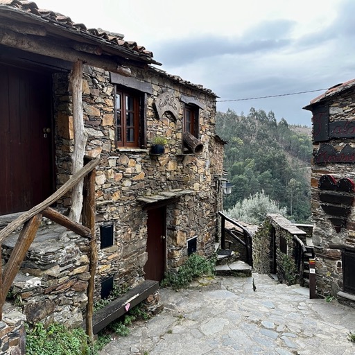 Fully restored village of Talasnal/
		    