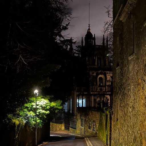 Sintra-Cascais Nature Park @ night/
		    R. Barbosa du Bocage 7, 2710-567 Sintra, Portugal