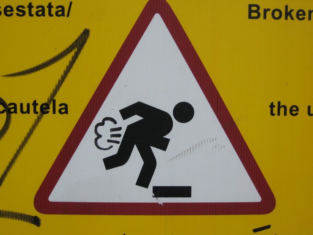 Warning! You may fart!/
