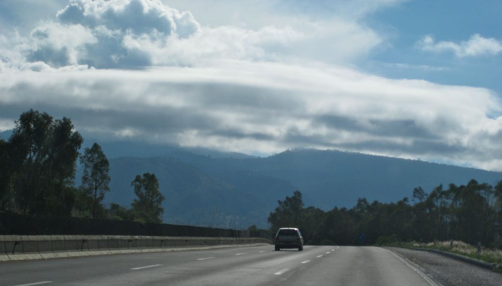 The highway to Puebla sans bandit!/