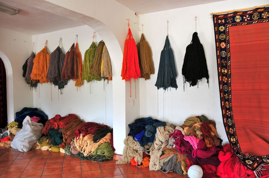 ... for colorful yarn/