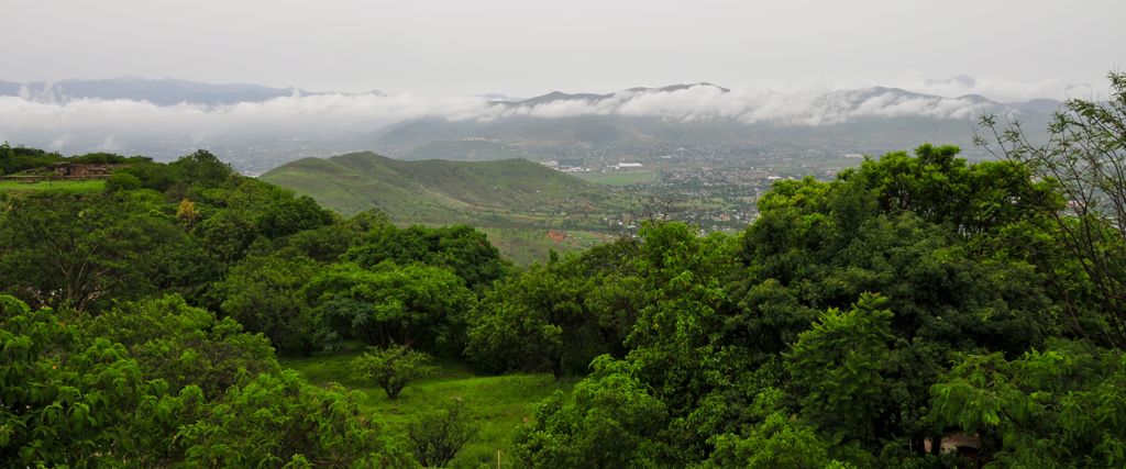 Oaxaca from Monte Albán/