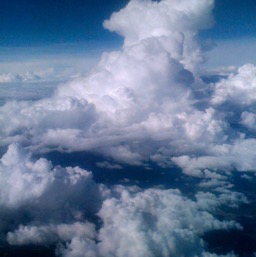 Super cute poofy clouds/
		    