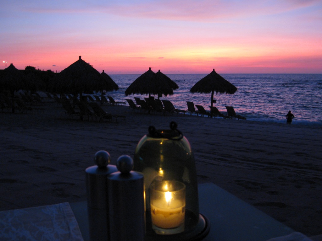 View from our table/