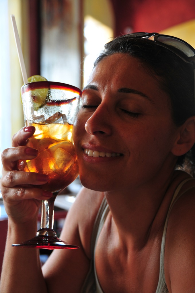 ... and a cold drink... ahhhh.../