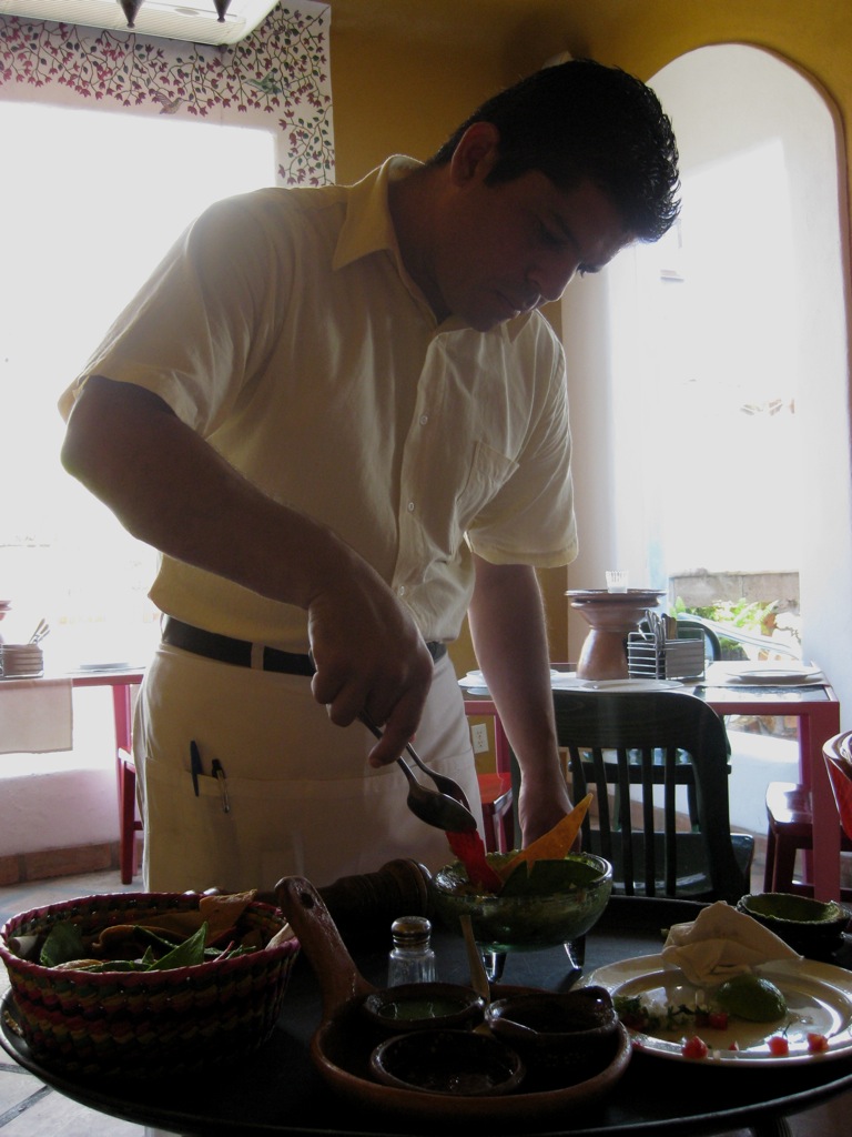 Gingerly place chips inside/