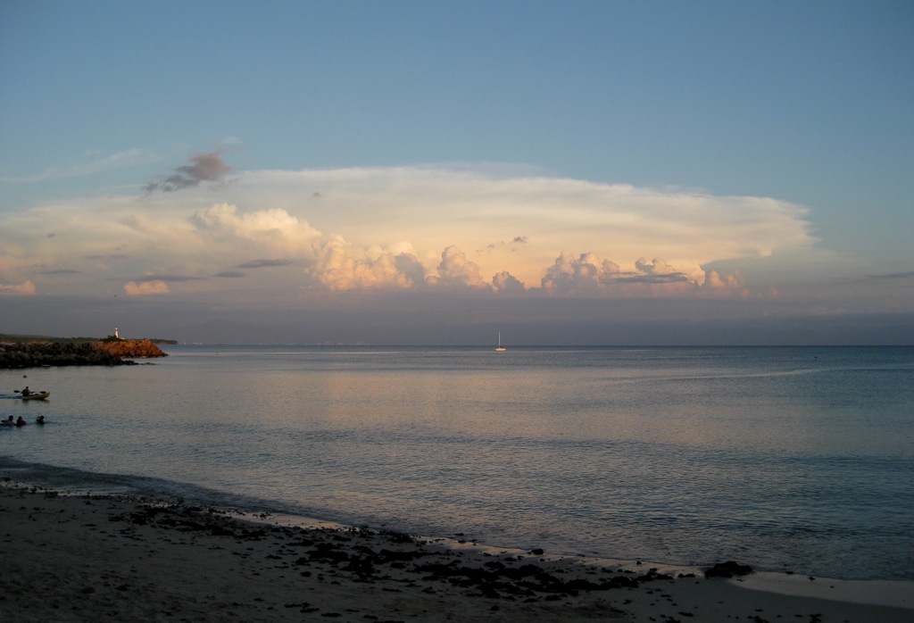 View from our table at Café des Artistes /