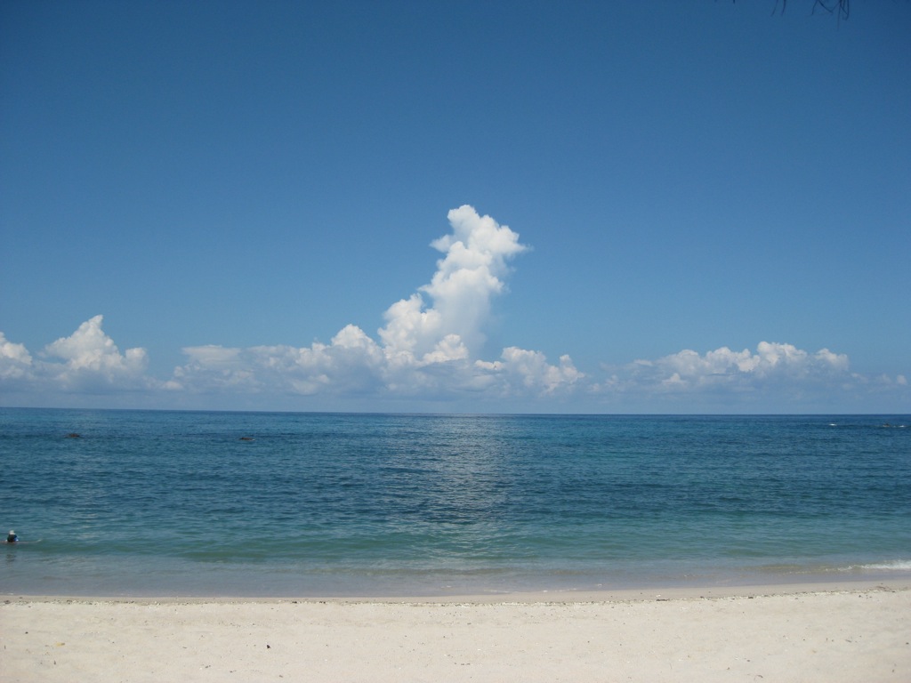 One last visit to the beach.../