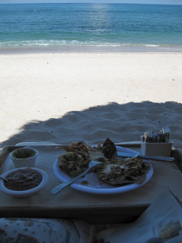 Lunch before heading back to the airport/