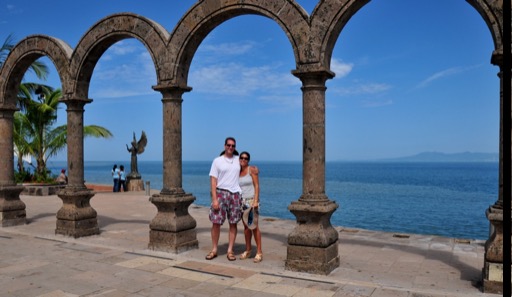 Puerto Vallarta's ocean walk