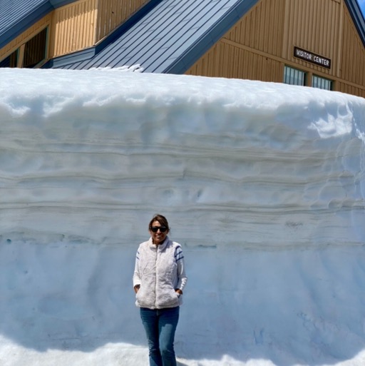 The visitor center... she was buried /
		    