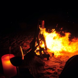 ... into an inferno!/
		    