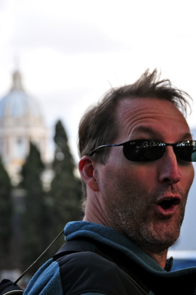 Shocked by Saint Peter's!/