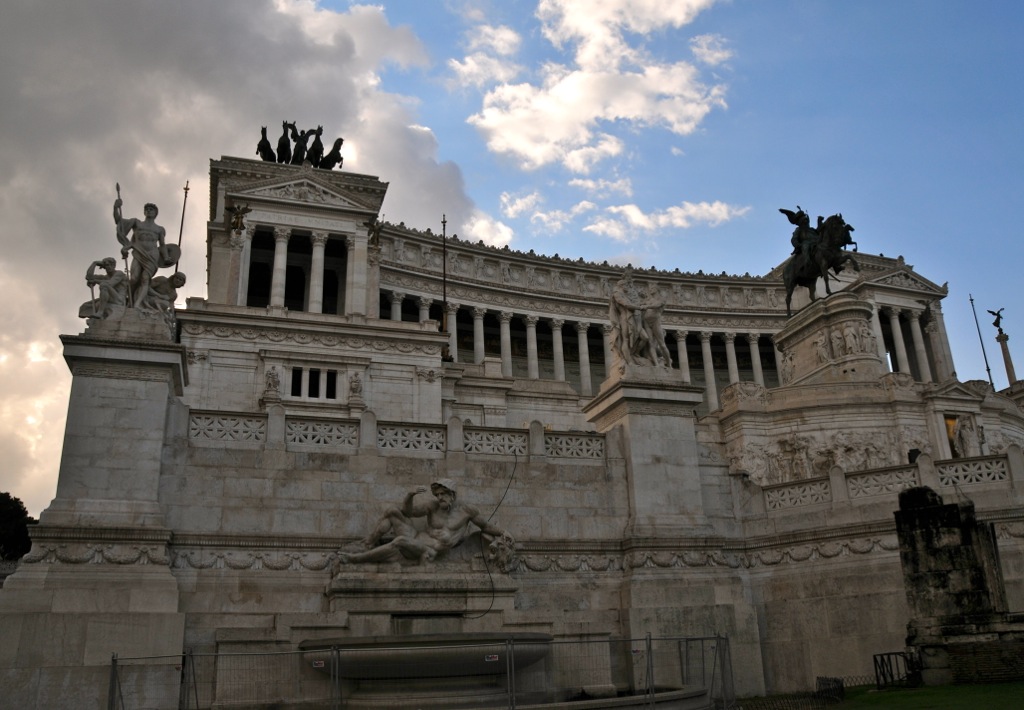 The most self-promoting structure in Rome/