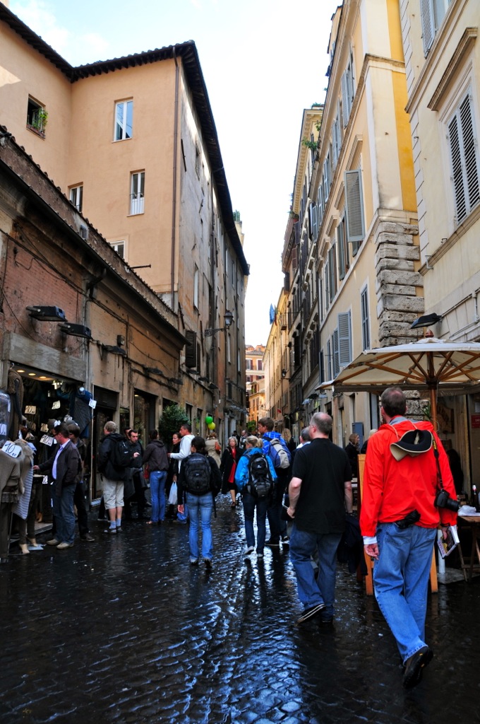 Getting lost in Rome/