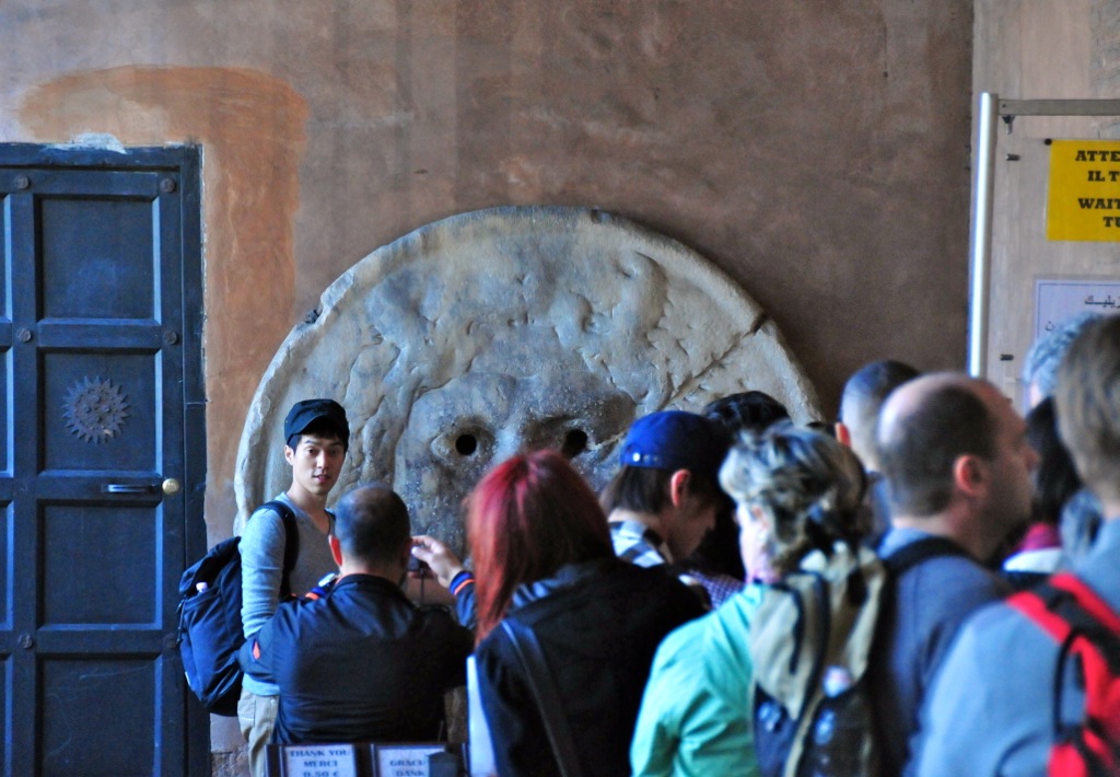 The mouth of truth... this is how close we got to it/