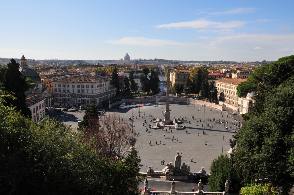 First stop: Piazza di Popolo/