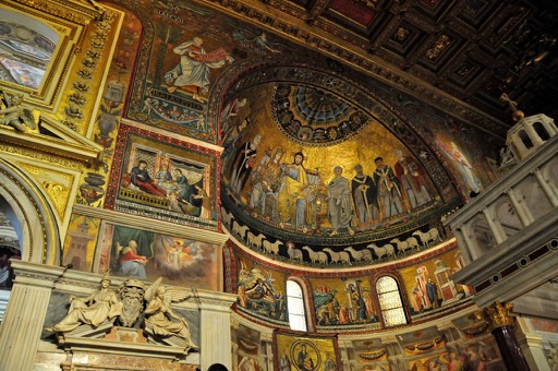 Yet another ornate church - Rome, Italy