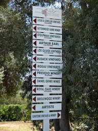 Road Sign in Santa Ynez