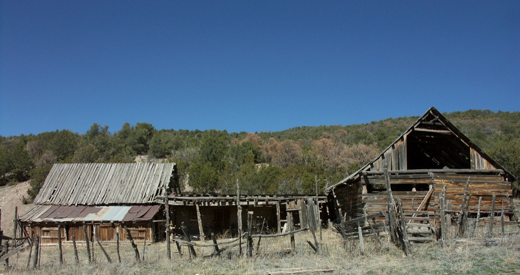 Dilapidated farm/