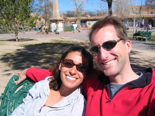 In the main square