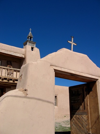 Churck on the way to Taos
