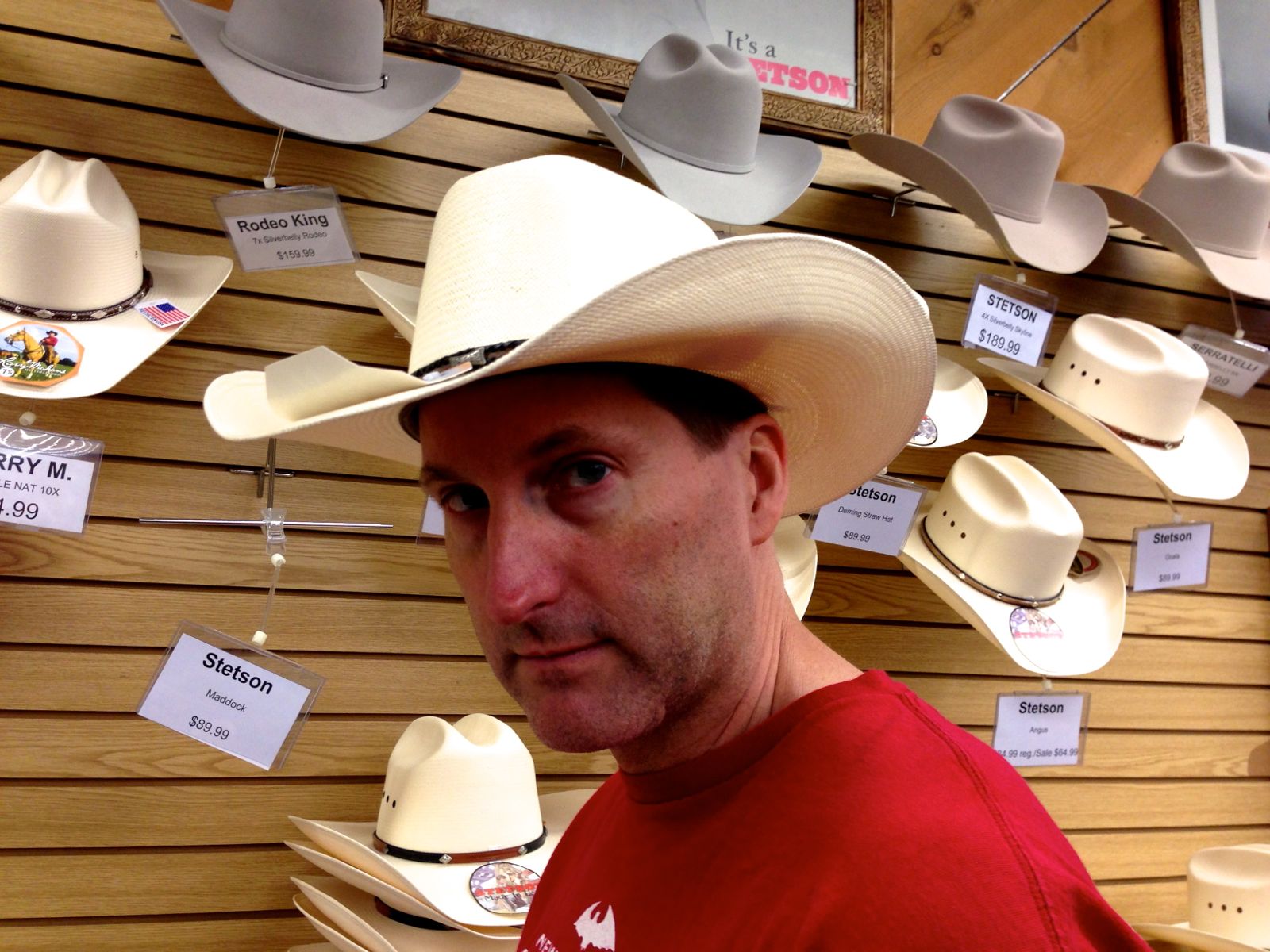 Dan and his stetson/