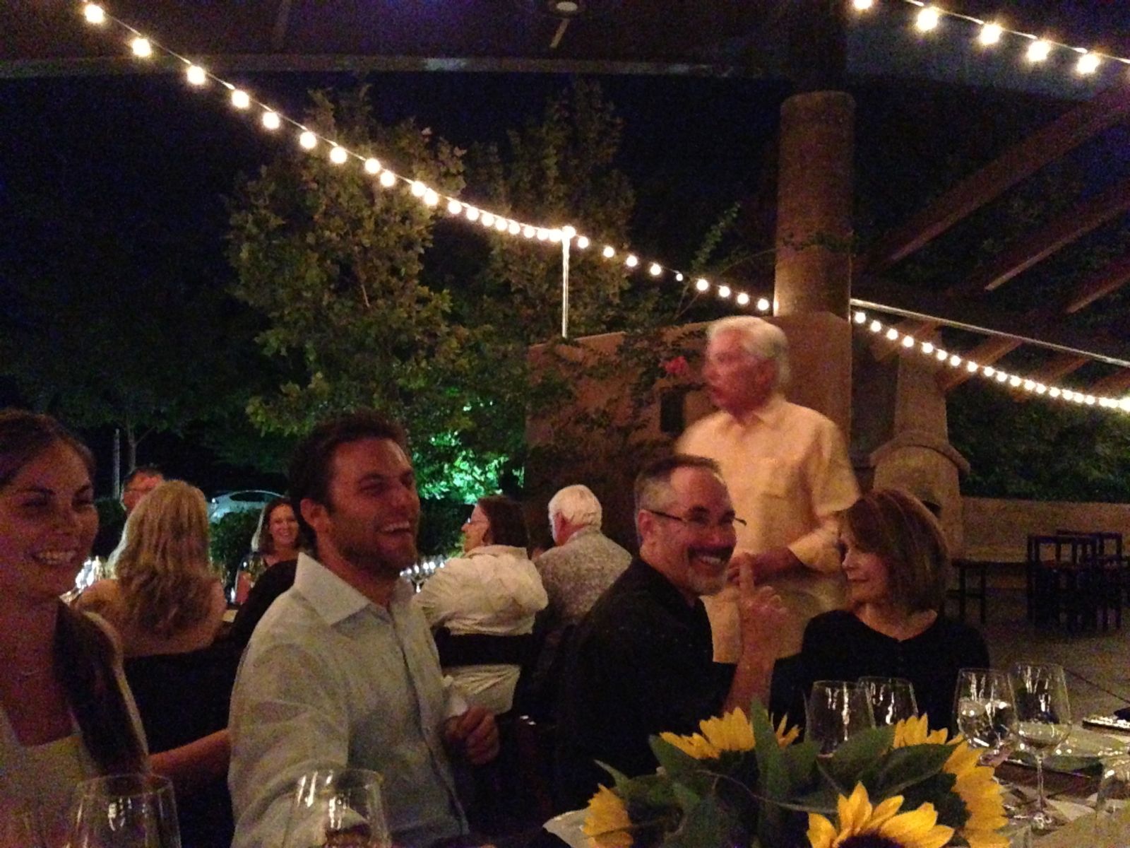 ...and embarassing him!/