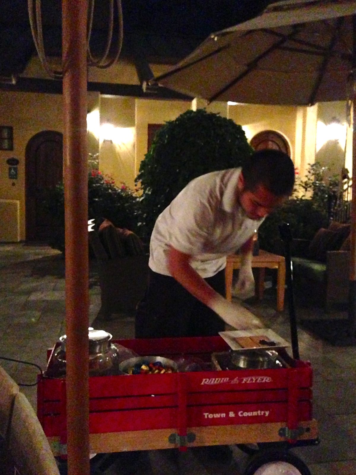 Back at Cheval and Nam is ready to make us s'mors/