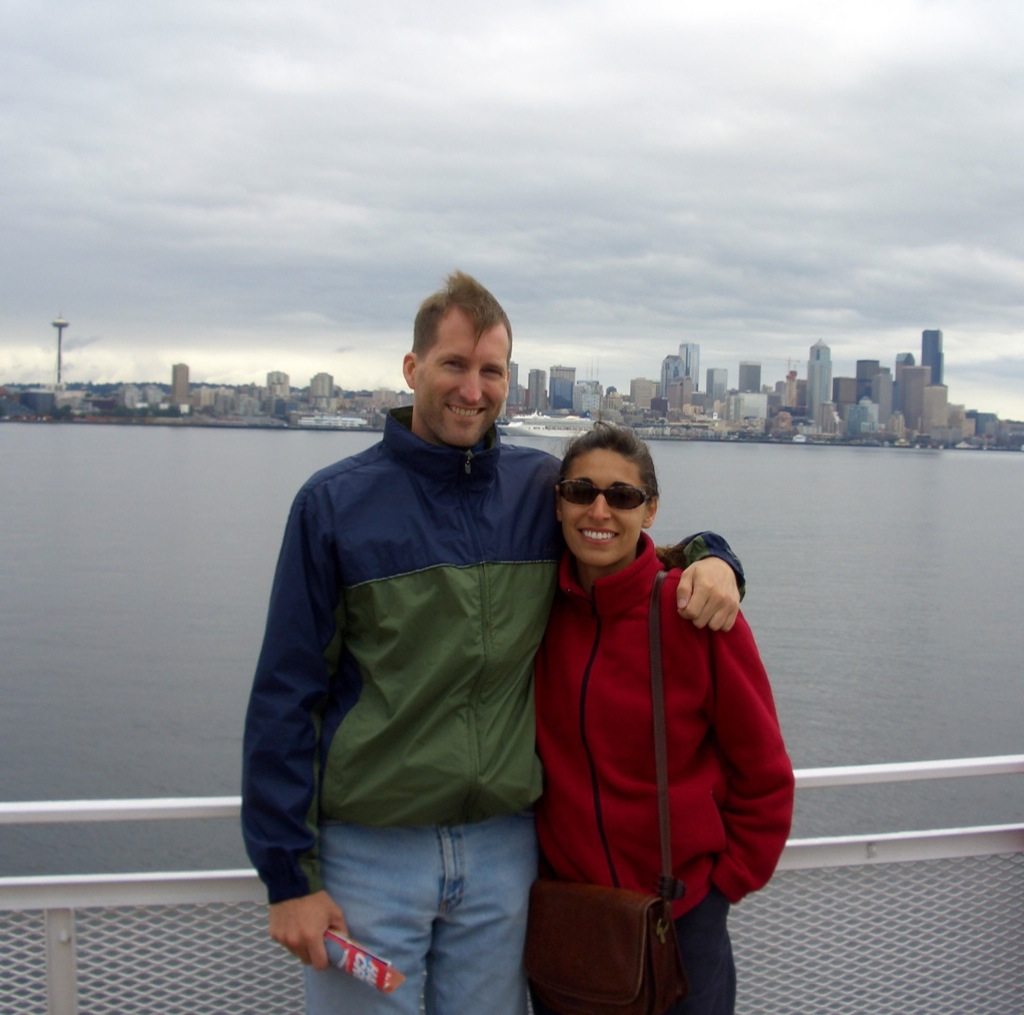 Super tourists on a tour boat/