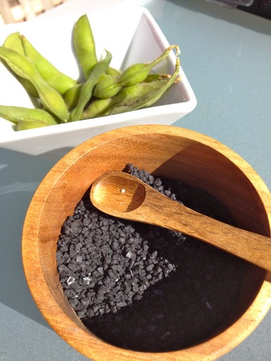 Black volcanic salt from The Big Island - Sedona, Arizona